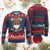 Cowboy Ugly Christmas Sweater Vintage 90s Western Groovy Santa Claus Xmas Vibes - Wonder Print Shop
