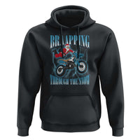 Dirt Bike Christmas Hoodie Brraaap Funny Motocross Biker Xmas Gift