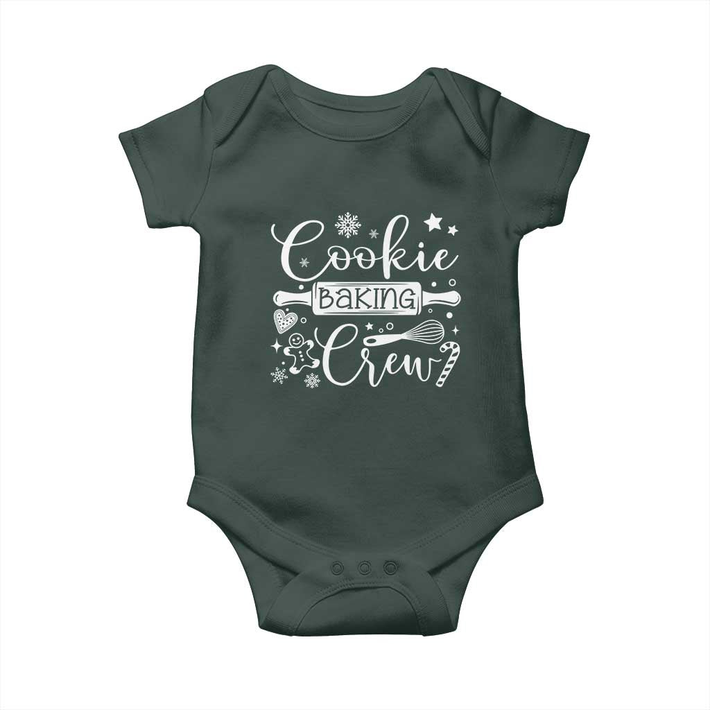 Family Baking Team Baby Onesie Funny Cookie Christmas Cookie Baking Crew