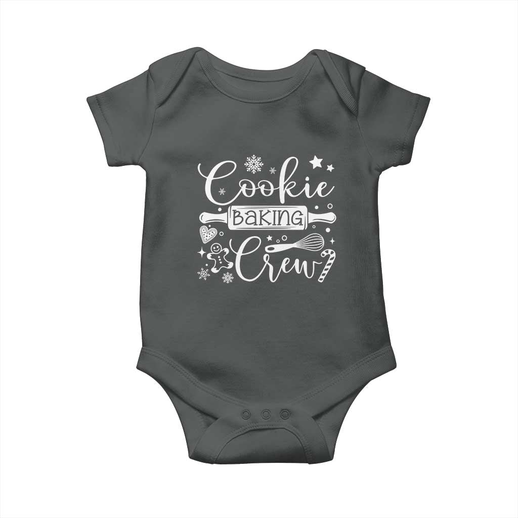 Family Baking Team Baby Onesie Funny Cookie Christmas Cookie Baking Crew