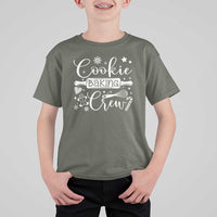 Family Baking Team T Shirt For Kid Funny Cookie Christmas Cookie Baking Crew - Wonder Print Shop