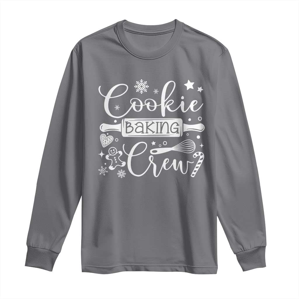 Family Baking Team Long Sleeve Shirt Funny Cookie Christmas Cookie Baking Crew