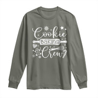Family Baking Team Long Sleeve Shirt Funny Cookie Christmas Cookie Baking Crew