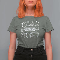 Family Baking Team T Shirt For Women Funny Cookie Christmas Cookie Baking Crew - Wonder Print Shop