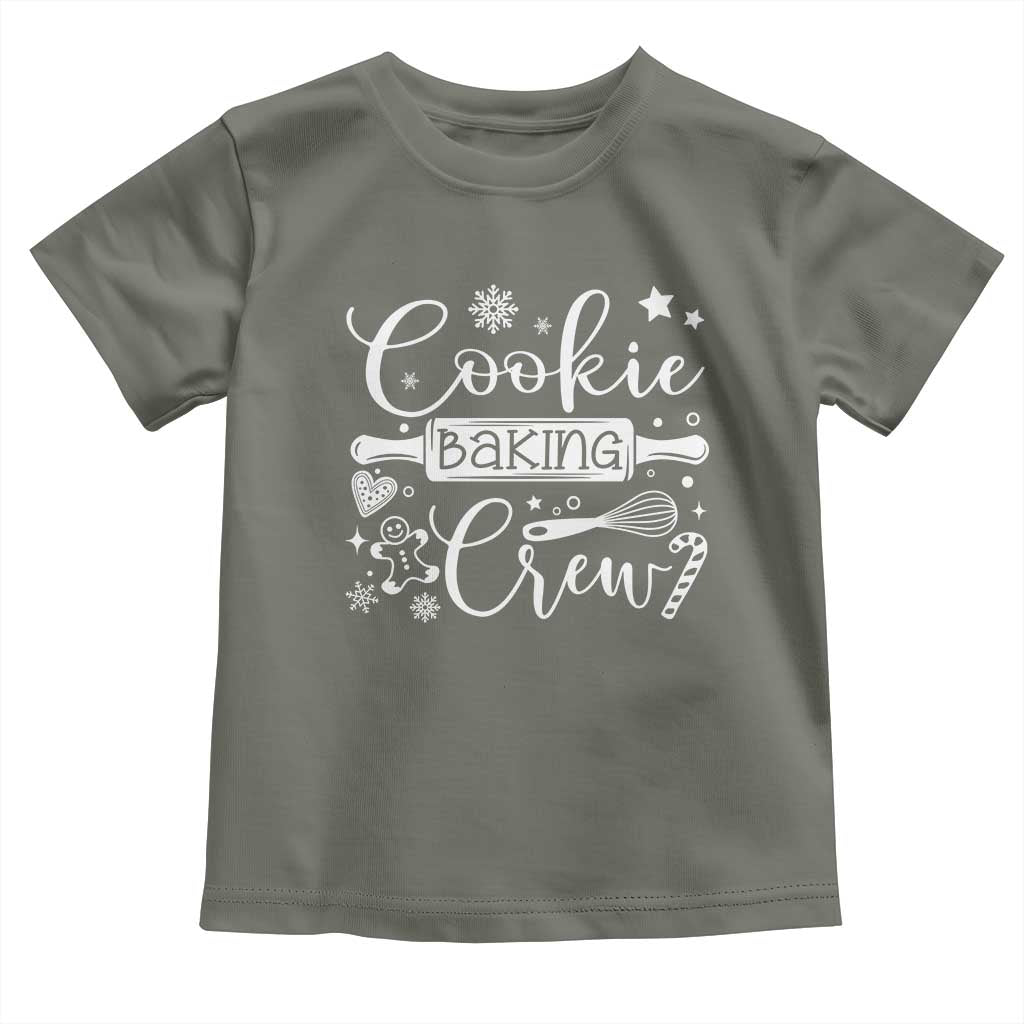 Family Baking Team Toddler T Shirt Funny Cookie Christmas Cookie Baking Crew