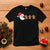 Funny Christmas T Shirt Santa Eating Gingerbread Men Gamer Men Women Kids - Wonder Print Shop