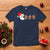 Funny Christmas T Shirt Santa Eating Gingerbread Men Gamer Men Women Kids - Wonder Print Shop