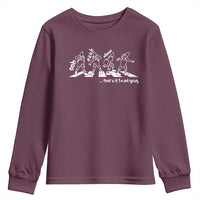 Funny Christmas Grin Youth Sweatshirt Thats It Im Not Going - Wonder Print Shop