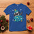 Christmas Penguin T Shirt Funny Animals Xmas Tree Lights Boys Kids - Wonder Print Shop