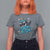 Christmas Penguin T Shirt For Women Funny Animals Xmas Tree Lights Boys Kids - Wonder Print Shop
