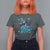 Christmas Penguin T Shirt For Women Funny Animals Xmas Tree Lights Boys Kids - Wonder Print Shop