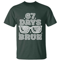 Bruh 67 Days of School T Shirt Funny Six Seven 6 7 Teen Gen Z Alpha Meme Teacher - Wonder Print Shop