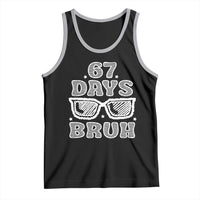 Bruh 67 Days of School Tank Top Funny Six Seven 6 7 Teen Gen Z Alpha Meme Teacher - Wonder Print Shop