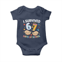 I Survived 67 Days of School Funny Six Seven Meme Baby Onesie - Wonder Print Shop