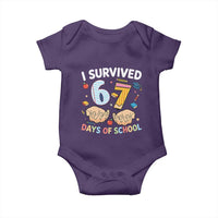I Survived 67 Days of School Funny Six Seven Meme Baby Onesie - Wonder Print Shop