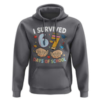 I Survived 67 Days of School Funny Six Seven Meme Hoodie - Wonder Print Shop