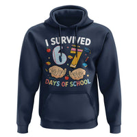I Survived 67 Days of School Funny Six Seven Meme Hoodie - Wonder Print Shop