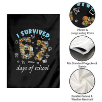 I Survived 67 Days of School Funny Six Seven Italian Brainrot Garden Flag - Wonder Print Shop