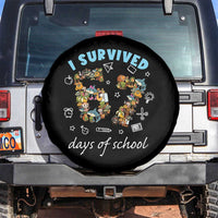 I Survived 67 Days of School Funny Six Seven Italian Brainrot Spare Tire Cover - Wonder Print Shop
