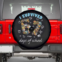 I Survived 67 Days of School Funny Six Seven Italian Brainrot Spare Tire Cover - Wonder Print Shop