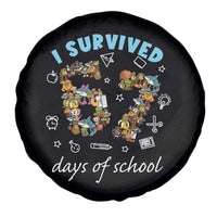 I Survived 67 Days of School Funny Six Seven Italian Brainrot Spare Tire Cover - Wonder Print Shop