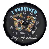 I Survived 67 Days of School Funny Six Seven Italian Brainrot Spare Tire Cover - Wonder Print Shop