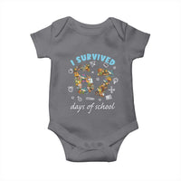 I Survived 67 Days of School Funny Six Seven Italian Brainrot Baby Onesie - Wonder Print Shop