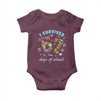 I Survived 67 Days of School Funny Six Seven Italian Brainrot Baby Onesie - Wonder Print Shop