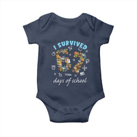 I Survived 67 Days of School Funny Six Seven Italian Brainrot Baby Onesie - Wonder Print Shop