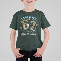 I Survived 67 Days of School Funny Six Seven Italian Brainrot T Shirt For Kid - Wonder Print Shop
