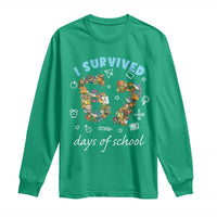 I Survived 67 Days of School Funny Six Seven Italian Brainrot Long Sleeve Shirt - Wonder Print Shop