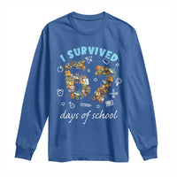I Survived 67 Days of School Funny Six Seven Italian Brainrot Long Sleeve Shirt - Wonder Print Shop
