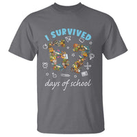 I Survived 67 Days of School Funny Six Seven Italian Brainrot T Shirt - Wonder Print Shop