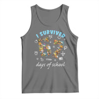 I Survived 67 Days of School Funny Six Seven Italian Brainrot Tank Top - Wonder Print Shop