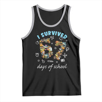 I Survived 67 Days of School Funny Six Seven Italian Brainrot Tank Top - Wonder Print Shop