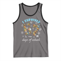 I Survived 67 Days of School Funny Six Seven Italian Brainrot Tank Top - Wonder Print Shop