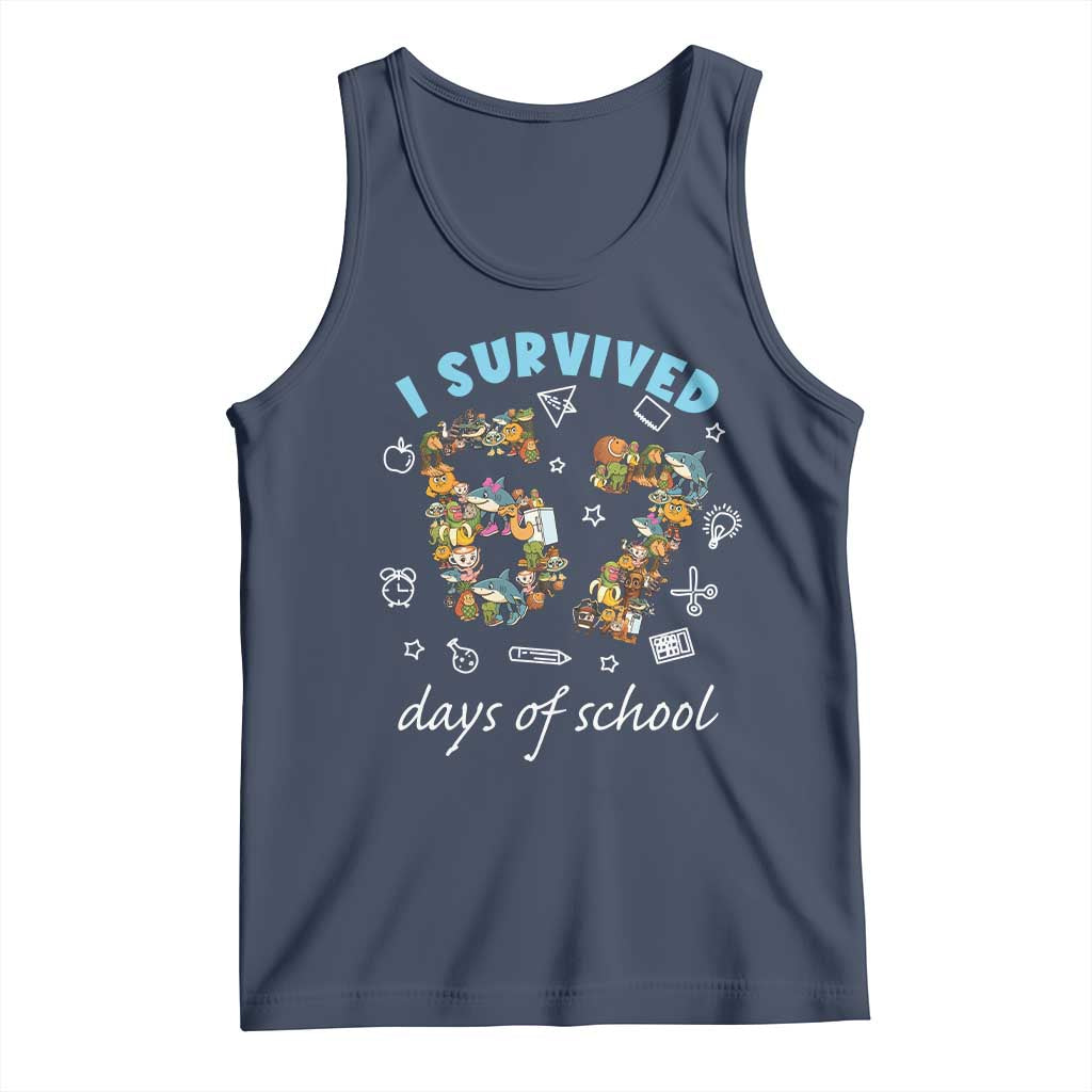 I Survived 67 Days of School Funny Six Seven Italian Brainrot Tank Top - Wonder Print Shop