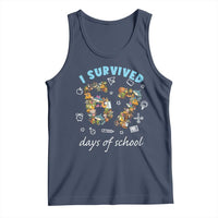 I Survived 67 Days of School Funny Six Seven Italian Brainrot Tank Top - Wonder Print Shop