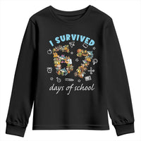 I Survived 67 Days of School Funny Six Seven Italian Brainrot Youth Sweatshirt - Wonder Print Shop
