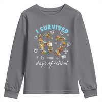 I Survived 67 Days of School Funny Six Seven Italian Brainrot Youth Sweatshirt - Wonder Print Shop