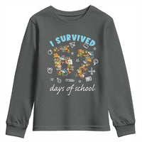 I Survived 67 Days of School Funny Six Seven Italian Brainrot Youth Sweatshirt - Wonder Print Shop