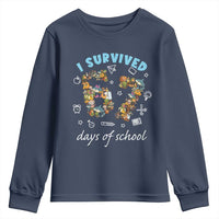 I Survived 67 Days of School Funny Six Seven Italian Brainrot Youth Sweatshirt - Wonder Print Shop