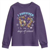 I Survived 67 Days of School Funny Six Seven Italian Brainrot Youth Sweatshirt - Wonder Print Shop