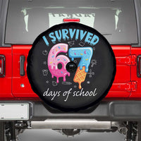 I Survived 67 Days of School Funny Six Seven Meme Spare Tire Cover Baseball Ice Cream Dripping - Wonder Print Shop