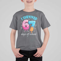 I Survived 67 Days of School Funny Six Seven Meme T Shirt For Kid Baseball Ice Cream Dripping - Wonder Print Shop