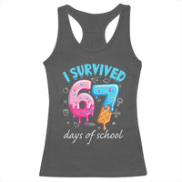 I Survived 67 Days of School Funny Six Seven Meme Racerback Tank Top Baseball Ice Cream Dripping - Wonder Print Shop