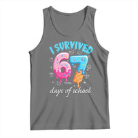 I Survived 67 Days of School Funny Six Seven Meme Tank Top Baseball Ice Cream Dripping - Wonder Print Shop
