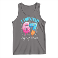 I Survived 67 Days of School Funny Six Seven Meme Tank Top Baseball Ice Cream Dripping - Wonder Print Shop