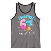 I Survived 67 Days of School Funny Six Seven Meme Tank Top Baseball Ice Cream Dripping - Wonder Print Shop
