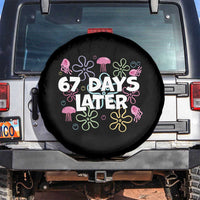 67 Days Later Spare Tire Cover Funny Six Seven 6 7 Meme Gen Alpha Slang Teacher Student - Wonder Print Shop